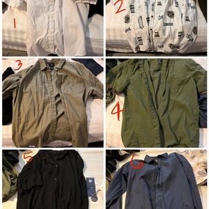 Mens button up shirts